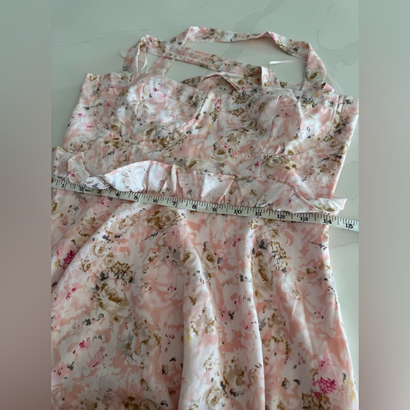 Petal & Pup Floral Maxi Dress - Cream and Pink - Picture 11 of 11